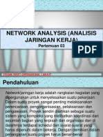 Contoh soal network planning contoh soal dan materi pelajaran 7. Network Analysis Analisis Jaringan Kerja Tro Pdf