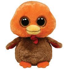 Gobbler The Turkey When I Give A Gobble Or Two I Am Simply Saying Hello To You Ty Beanie Boos Beanie Boo Dogs Beanie Boo Birthdays