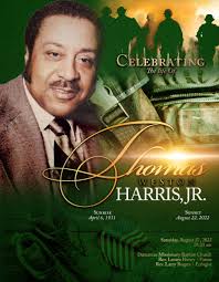 Thomas W. Harris, Jr, 91, of Pine Bluff, Arkansas was born April 6, 1931,  to the late Thomas W. Harris, Sr, and Mary Ellen Blue Harris. He  transitioned from this life into