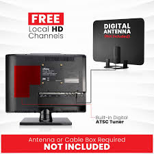 One can use different sources other than generator to run the television inside the rv. Buy Small Flat Screen Tv Perfect Kitchen Tv 13 3 Inch Led Tv Watch Hdtv Anywhere For Kitchen Tv Rv Tv Office Tv More Free Hd Local Channels