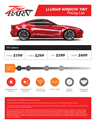 Your first decision will be whether to go with a lower cost film that will last a year or two and then need to be removed. Window Tint Prices Toy Barn