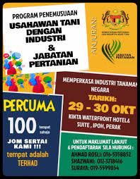 Berikut antara 12 kursus yang ditawarkan: Jabatan Pertanian Malaysia Ar Twitter Program Penemusuaan Usahawan Tani Dengan Industri Jabatan Pertanian Siri Ke 2 Kursus Adalah Percuma Jom Sertai Kami Mydsa Official Simtzetzin Msallehhuddin Jharizan Moamalaysia Usahawan Petani