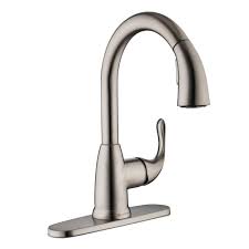 When trying to determine the best kitchen faucet for your home, the reviews above and a simple. Glacier Bay Dylan Single Handle Pull Down Sprayer Kitchen Faucet In Stainless Steel Hd67496 1008d2 The Ho Kitchen Faucet Kitchen Faucet With Sprayer Faucet