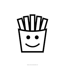 Print them all for free. French Fries Coloring Page Ultra Coloring Pages