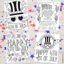 July 4th may be a little different this year because of the coronavirus pandemic. 4 Patriotic Free Printable 4th Of July Coloring Pages This Tiny Blue House