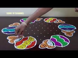 15 8 Dots Pongal Pot Kolam Interlaced Dots Kolam For Pongal How To Draw Small Rangoli Design Rangoli Designs Flower Colorful Rangoli Designs