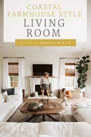 Our Coastal Farmhouse Living Room Reveal City Girl Gone Mom Farm House Living Room Coastal Farmhouse Living Room Farmhouse Style Living Room