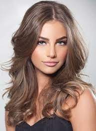 Fashion Top Quality 100 Real Virgin Human Hair Long Wavy Full Lace Wigs 18 Inches Light Ash Brown Hair Ash Brown Hair Color Brown Hair Dye