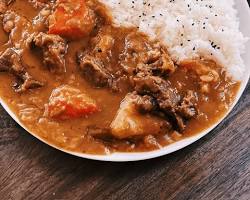 Japanese Beef Curry dish