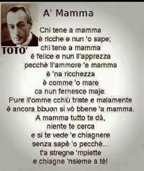 Da Buona Napoletana Faccio Mia La Poesia Di Toto Per Augurare A Tutte Le Mamme Uuna Felice E Serena F Citazioni Sagge Citazioni Edificanti Citazioni Divertenti