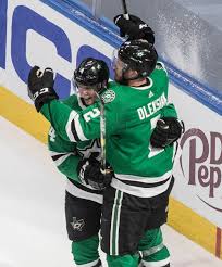 Miro heiskanen is a finnish professional ice hockey defenceman for the dallas stars of the national hockey league. Dallas Stars Jamie Oleksiak 2 And Miro Heiskanen 4 Celebrate A Goal Against The Vegas Gold Las Vegas Review Journal