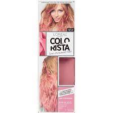 L Oreal Paris Colorista Semi Permanent Hair Color Light Bleached Blondes Pink 1 Kit Walmart Com In 2021 Pink Hair Dye Semi Permanent Hair Color Bleached Hair
