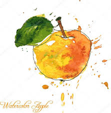 Telecharger Pomme Dessin Par Aquarelle Illustration Pommes Dessin Dessin Fruits Dessin