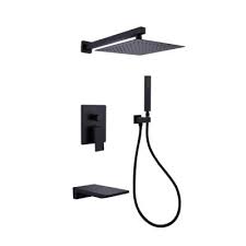Jump to navigationjump to search. Black Bathtub Shower Faucet Combos Bathtub Faucets The Home Depot