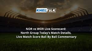 Get live football scores, latest football updates, news and scores of football. Nor Vs Wor Live Scorecard North Group Today S Match Details Live Match Score Ball By Ball Commentary