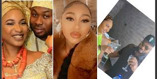 After two years of divorce, nollywood star, tonto dikeh said she has now forgiven her husband, olakunle churchill. Tonto Dikeh S Ex Husband Churchill Finally Introduces Alleged Mistress Rosy Meurer As His New Wife Mimi S Blog