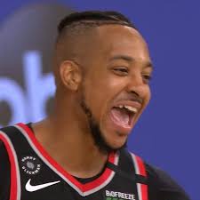 CJ McCollum after the Blazers win over the Grizzlies
