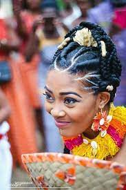 Omissa Gabon Bridal Hair Hair Styles National Clothes