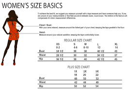 Size Guide Eva Varro Womens Clothing And Apparel