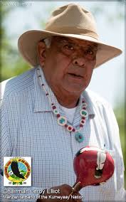 KUMEYAAY FLAG CEREMONY Kumeyaay Tribal Members Gather at Mission Trails  Regional Park to Honor Jane Dumas and Raise Tribal Flag