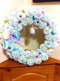 We are loving this elegant pink baby shower table! Baby Shower Wreath Front Door Wall Hanging Holiday Decoration Accent Ebay