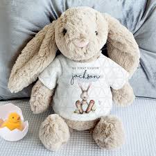 Easter bunny mugs and cups. Personalised Jellycat Easter Bunny A Great First Easter Gift