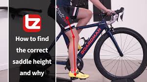 While it's unlikely you'll get that sort of wear out of a seat made from synthetics there are nonetheless some. How To Get The Correct Saddle Height Bike Sizing Tredz Bikes Youtube