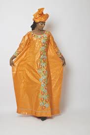 2020 most beautiful african bazin riche dresses. Grand Boubou Femme Orange Bazin De Luxe Bauer Orange Barakatou