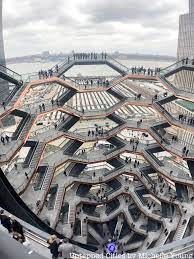 Photos Atop The New Hudson Yards Vessel Sculpture By Thomas Heatherwick Untapped Cities Hudson Yards Thomas Heatherwick Wellness Design
