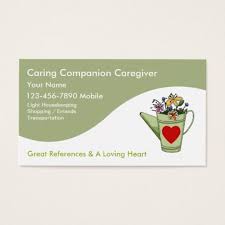 Caregiver Business Cards Zazzle Com Caregiver Business Cards Cards