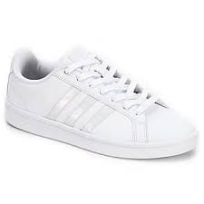 Adidas Neo Cloudfoam Advantage Women S Sneaker White Rack Room Shoes Tenis