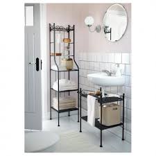 Black Bathroom Cabinets And Storage Units Apartments Classic Bathroom Design Ideas With Black Metal Bathroom Shelving Units Also Whit Bathroom Shelving Unit Ikea Bathroom Storage Metal Bathroom Shelf