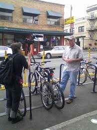 Richard Satnick gets interviewed by Elizabeth Press from S…