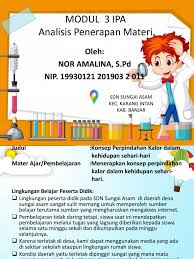 So please help us by uploading 1 new document or like. Analisis Materi Modul 3 Ipa Pdf