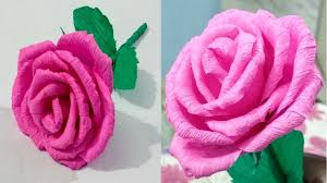 Email address * first name. Diy Paper Rose Crepe Paper Flower Making Tutorial Paper Craft