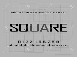 A small caps font is any font in which both the uppercase and lowercase variations of a letter are capitalized. Elegant Awesome Alphabet Letters Font And Number Classic Lettering Minimal Fashion Designs Square Typography Fonts Regular Uppercase And Lowercase Vector Illustration Royalty Free Cliparts Vectors And Stock Illustration Image 135295555