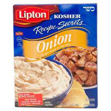 5.cover pan with aluminum foil, not too tight. Lipton Kosher Onion Soup 1 9oz Target