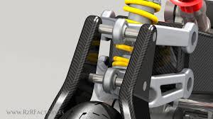 Image Hossack Fork Virtual Project By Rzr Unlimited Engineering Cadre De Velo Moteur Fourche
