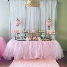 Theme Birthday Decoration Ideas For Girls Princess Birthday Party Ideas Photo 6 Of 11 Princess Birthday Party Birthday Party Decorations Princess Birthday
