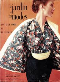 April 1953 Jardin Des Modes Bettina Wearing Lanvin Castillo Photo Bukzin Great Colours Love The Lining Fashion Vintage Fashion Fashion Magazine
