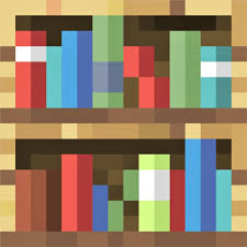 Wall Sticker Book Shelf Inspired By Minecraft Crafty Creations In 2020 Painting Minecraft Minecraft Stickers Minecraft Drawings