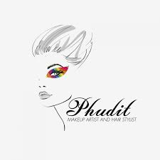 phudit makeup artist logo nhums