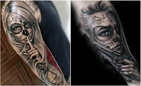 See more of art aguja tattoos on. 1001 Ideen Und Bilder Zum Thema La Catrina Tattoo