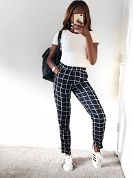 Black And White Checkered Shorts Outfit Instagram Twodivine Fashion Inspo Outfits Fashion Pants Outfits