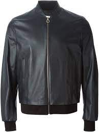1 783 Paul Smith Leather Bomber Jacket Leather Bomber Jacket Bomber Jacket Black Leather Bomber Jacket