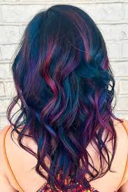 55 Fabulous Rainbow Hair Color Ideas Lovehairstyles Com Hair Color For Black Hair Oil Slick Hair Color Hair Styles