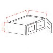 Read about the terms in the limited warranty brochure.sektion suspension rail makes it. W361224 Wall Cabinet 36 X 12 X 24 Shaker Antique White Discount Kitchen Direct
