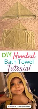 This activity is vital for the child's health, and you should do your best to make it as comfortable as possible for your precious table of content: How To Make A Diy Hooded Bath Towel For Kids Very Anxious Mommy Kids Hooded Towels Baby Bath Towel Hooded Towel Tutorial