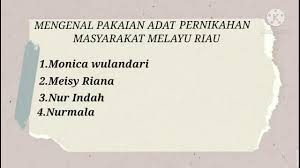Adat perkahwinan masyarakat melayu sarawak mempunyai banyak persamaan dengan adat sama masyarakat melayu di semenanjung. Mengenal Pakaian Adat Pernikahan Masyarakat Melayu Riau Youtube