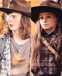 The Walking Dead Kids Carl Judith Grimes The Actress Playing Judith Also Portrayed Young Walking Dead Cast Fear The Walking Dead Walking Dead Wallpaper